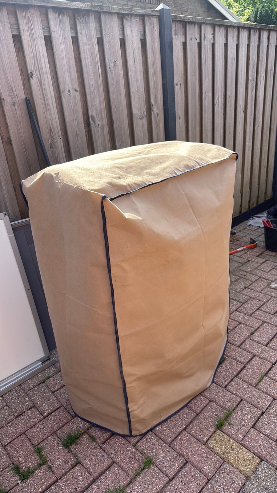 Opklapbaar logeerbed 100x200cm met hoes en wielen, Ophalen, Eenpersoons, 200 cm, 100 cm