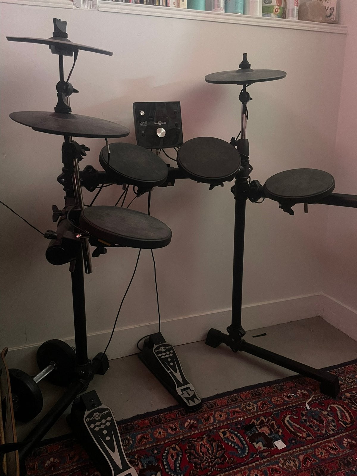 Gear4Music DD400+ Elektrisch drumstel