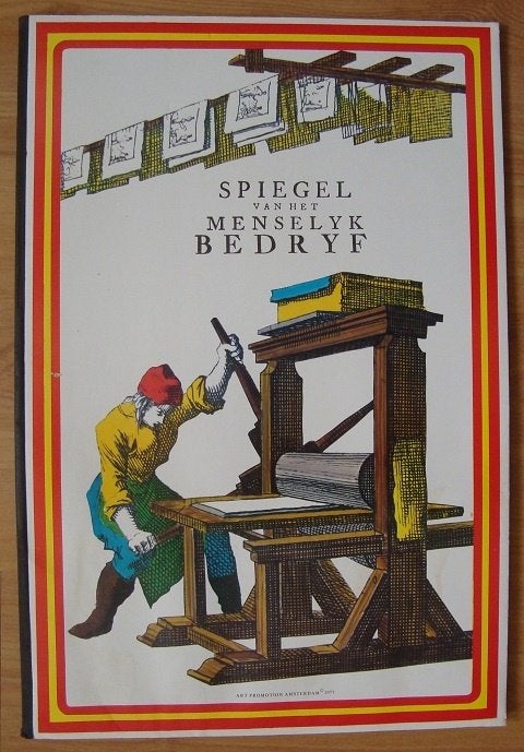 Spiegel van het Menselyk Bedryf - Jan en Kasper Luiken 1977, Ophalen of Verzenden, Schilder- en Tekenkunst, Gelezen, Jan en Kasper Luiken