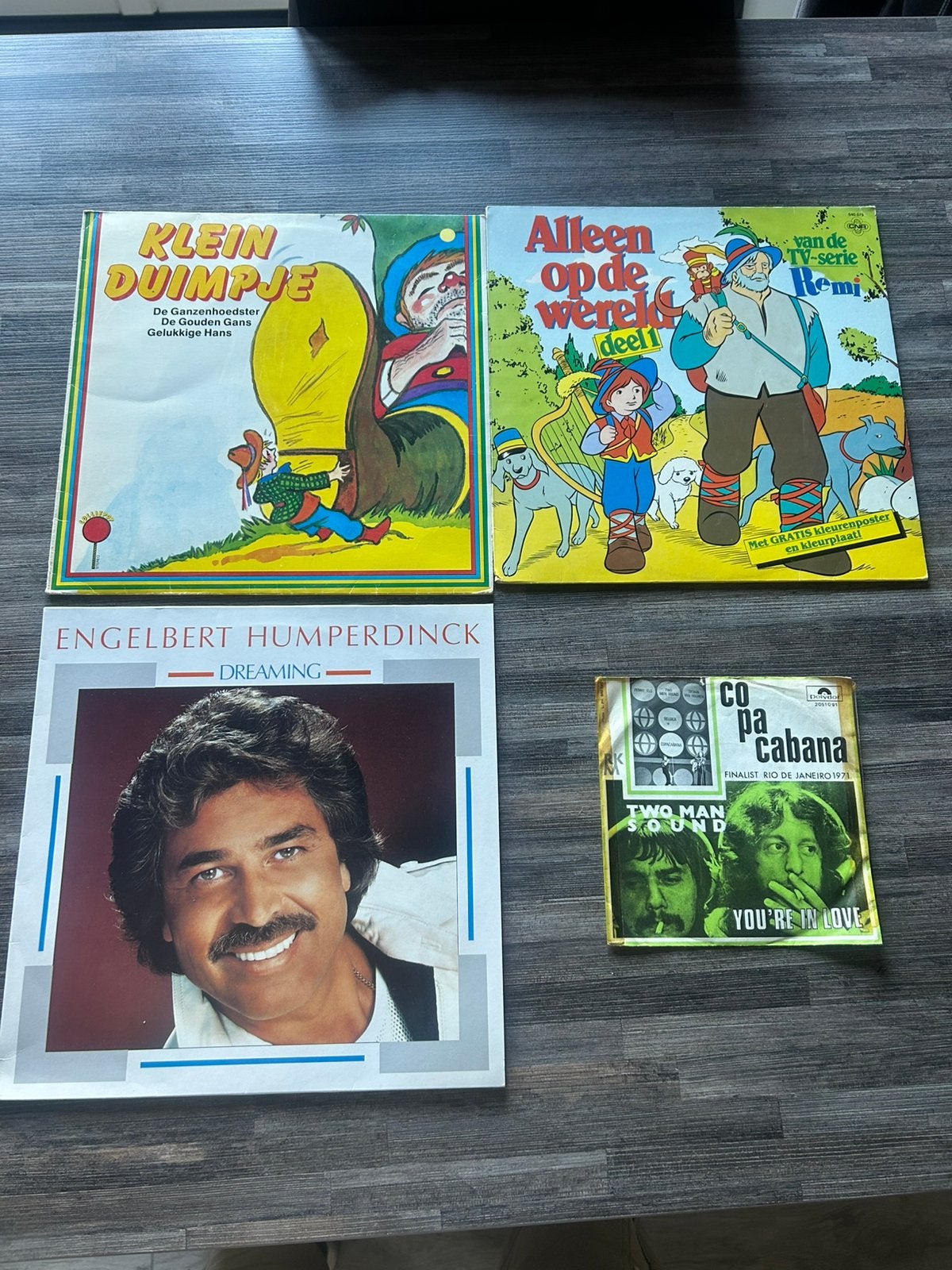 Gratis af te halen 3 lp’s en 1 single, Ophalen, Gebruikt, Overige formaten, Levenslied of Smartlap