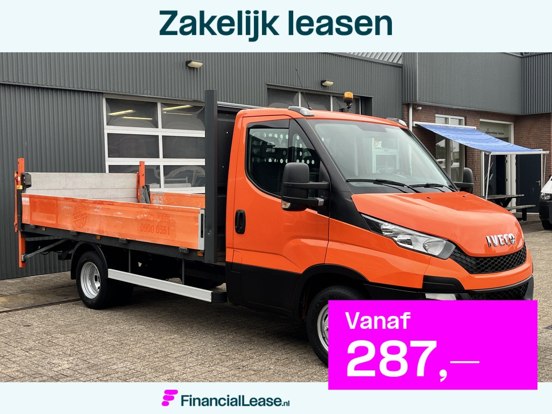 Iveco Daily 35C15 2.3 375 Trekhaak 3500kg Laadklep 500kg Nav, Gebruikt, Zwart, Iveco, 2520 kg