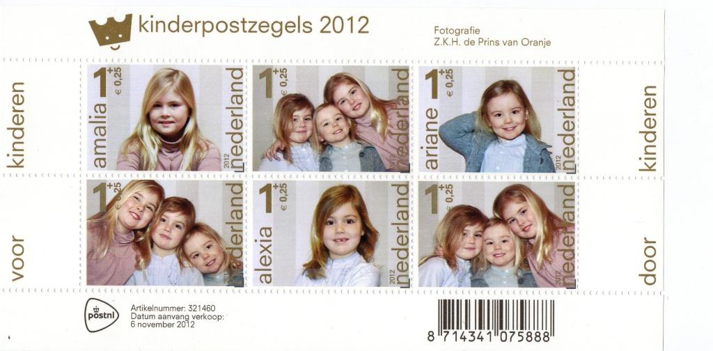 Kinderpostzegels 2012, Verzenden, Na 1940, Postfris