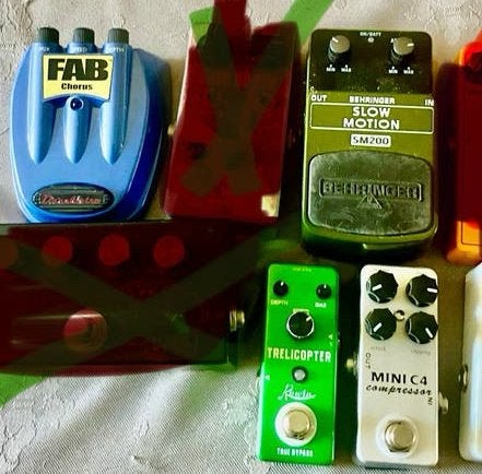 Effectpedalen voor cheap!!!!, Verzenden, Zo goed als nieuw, Chorus