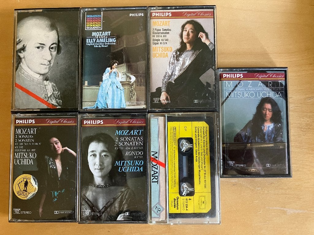 cassettebandjes Mozart, 2 t/m 25 bandjes, Klassiek, Ophalen of Verzenden, Zo goed als nieuw