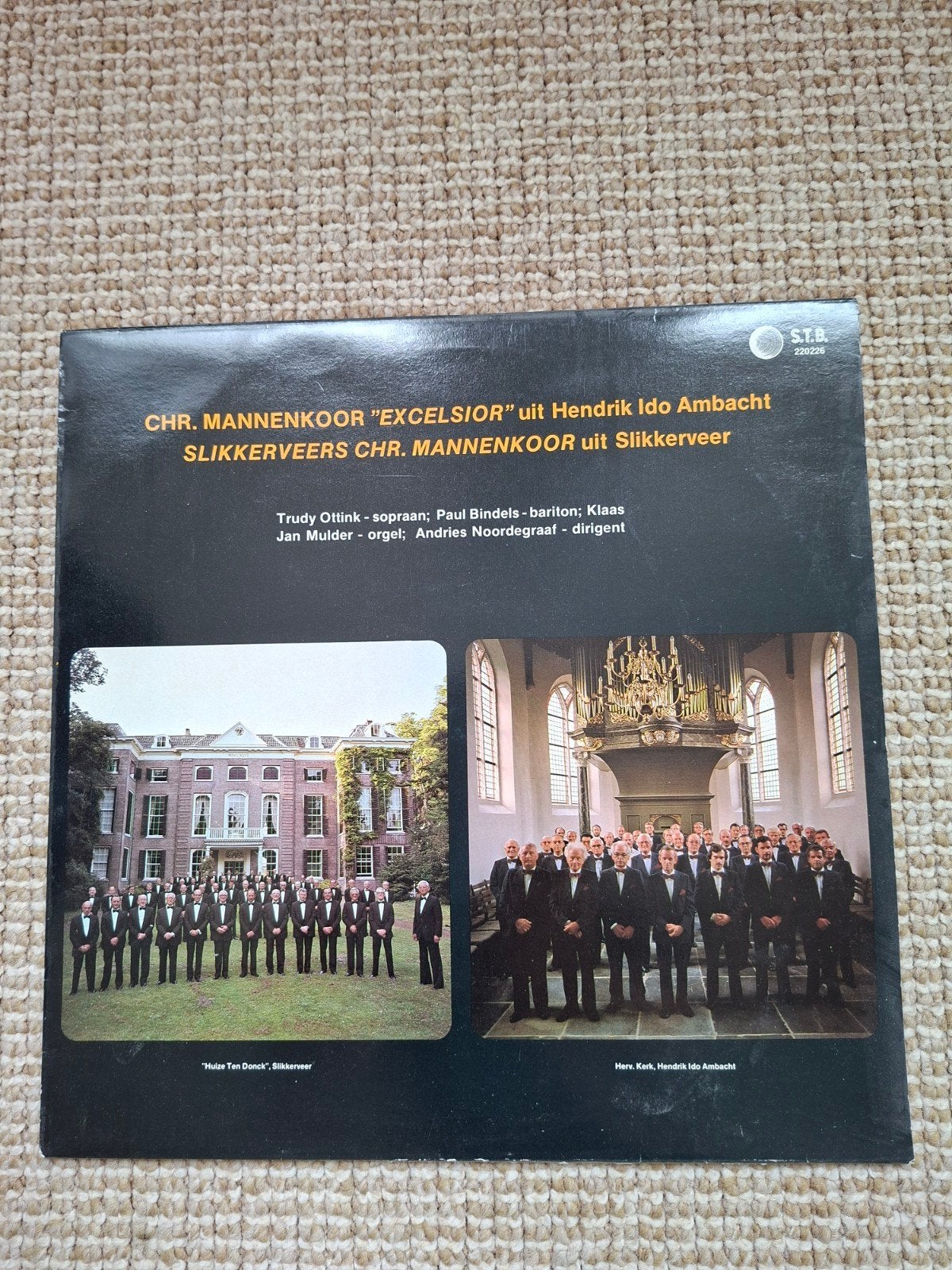 LP. Chr. Mannenkoor Excelsior & Slikkerveers Chr. Mannenkoor, Ophalen of Verzenden, Modernisme tot heden, Gebruikt, Vocaal