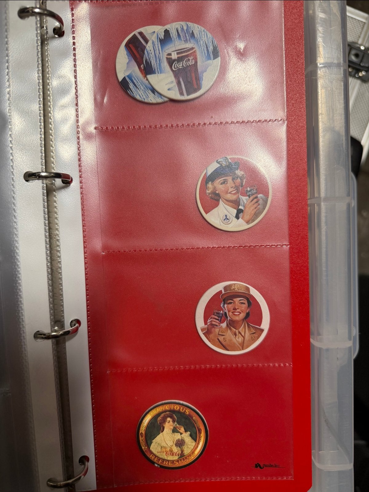 Vintage Coca-Cola Pogs/Caps Collectie, Ophalen, Zo goed als nieuw, Overige typen