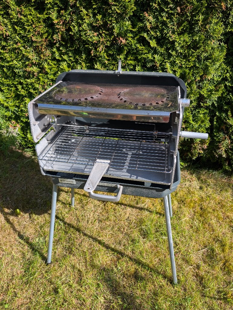 Dometic Classic 2 / Cramer 2-pits koffergrill – compleet, Caravans en Kamperen, Kampeeraccessoires, Ophalen of Verzenden, Zo goed als nieuw
