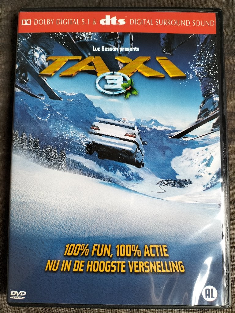 Taxi - The trilogy (3 DVD-box), Cd's en Dvd's, Vanaf 12 jaar, Ophalen of Verzenden, Zo goed als nieuw, Actiekomedie