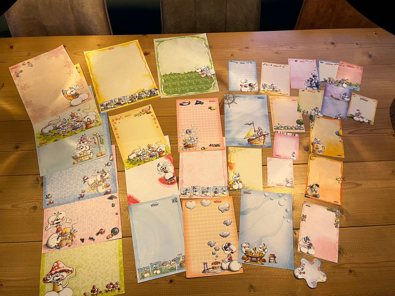 Grote verzameling Diddl blaadjes, sommige zeldzaam!, Verzamelen, Diddl, Ophalen of Verzenden, Zo goed als nieuw, Papier, Kaart of Schrift