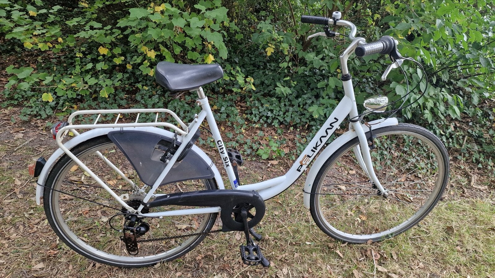 Pelikaan Damesfiets City Six - 7 versnellingen, Fietsen en Brommers, 53 tot 56 cm, Velgrem, Versnellingen, Zo goed als nieuw