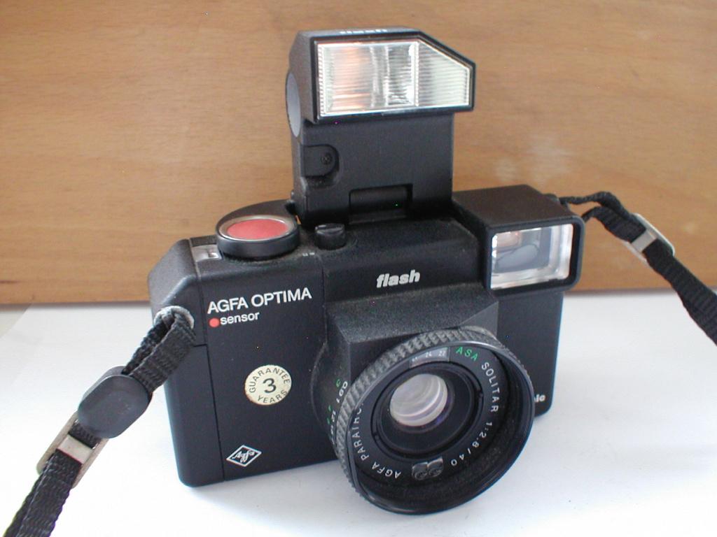 Agfa Optima Sensor Flash fotocamera, Ophalen of Verzenden, Niet werkend, Compact, Overige Merken