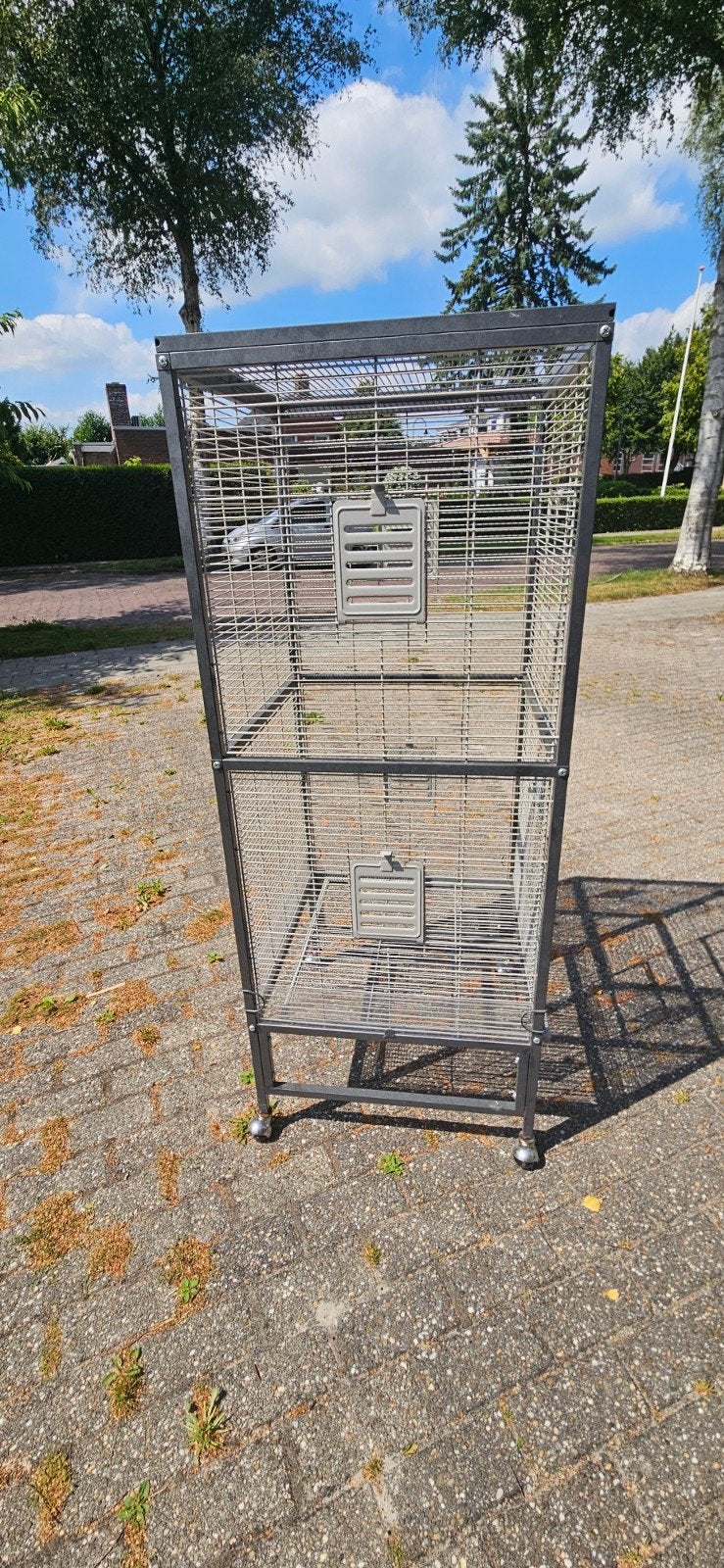 vogel/knaagdieren kooi, Dieren en Toebehoren, Vogels | Hokken en Kooien, Ophalen of Verzenden, Metaal, Vogelkooi