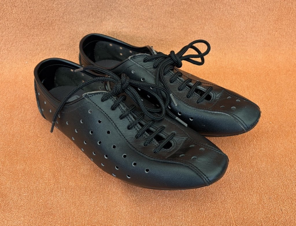 Retro fietsschoenen, Fietsen en Brommers, Fietsaccessoires | Fietskleding, Gebruikt, Schoenen, Overige maten, Ophalen of Verzenden