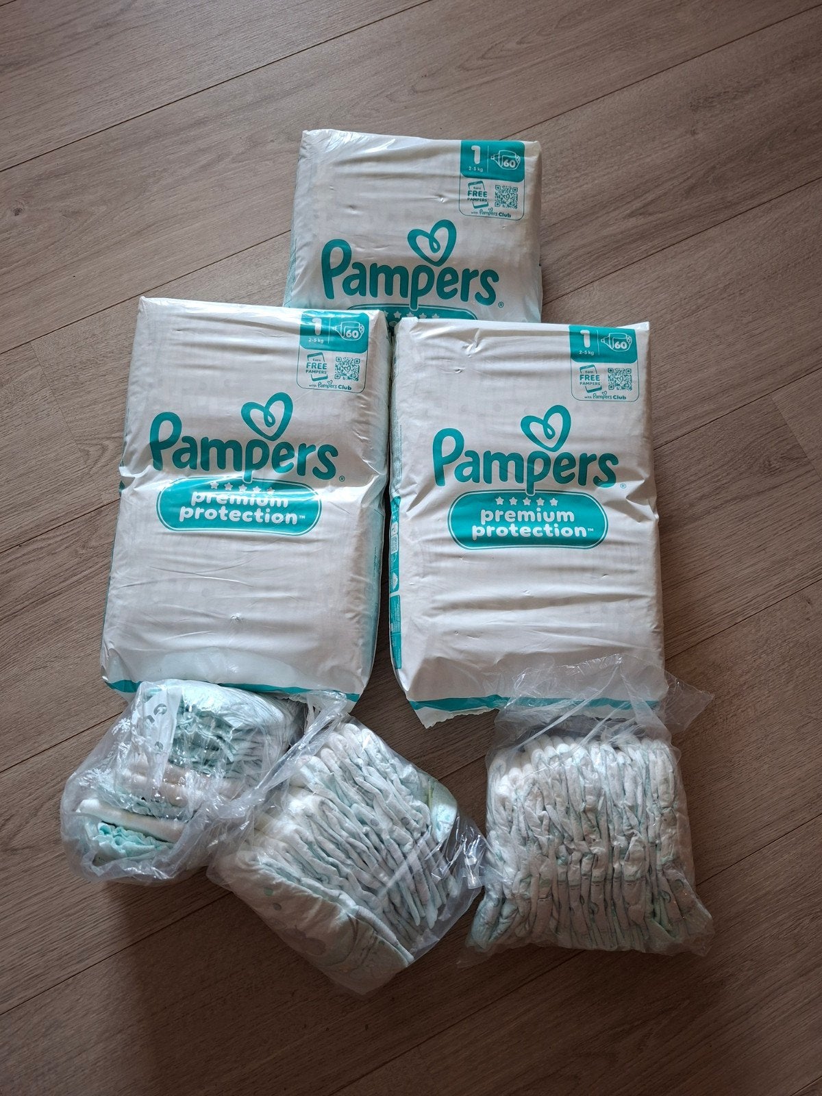 Pampers premium protect maat 1, Ophalen of Verzenden, Nieuw