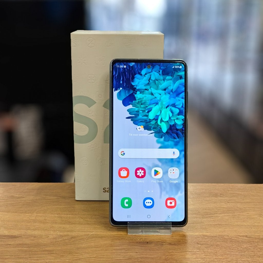 Samsung Galaxy S20 FE 5G 128GB Android 13 | Blauw - Gebruikt, Telecommunicatie, Mobiele telefoons | Samsung, Samsung, Zo goed als nieuw