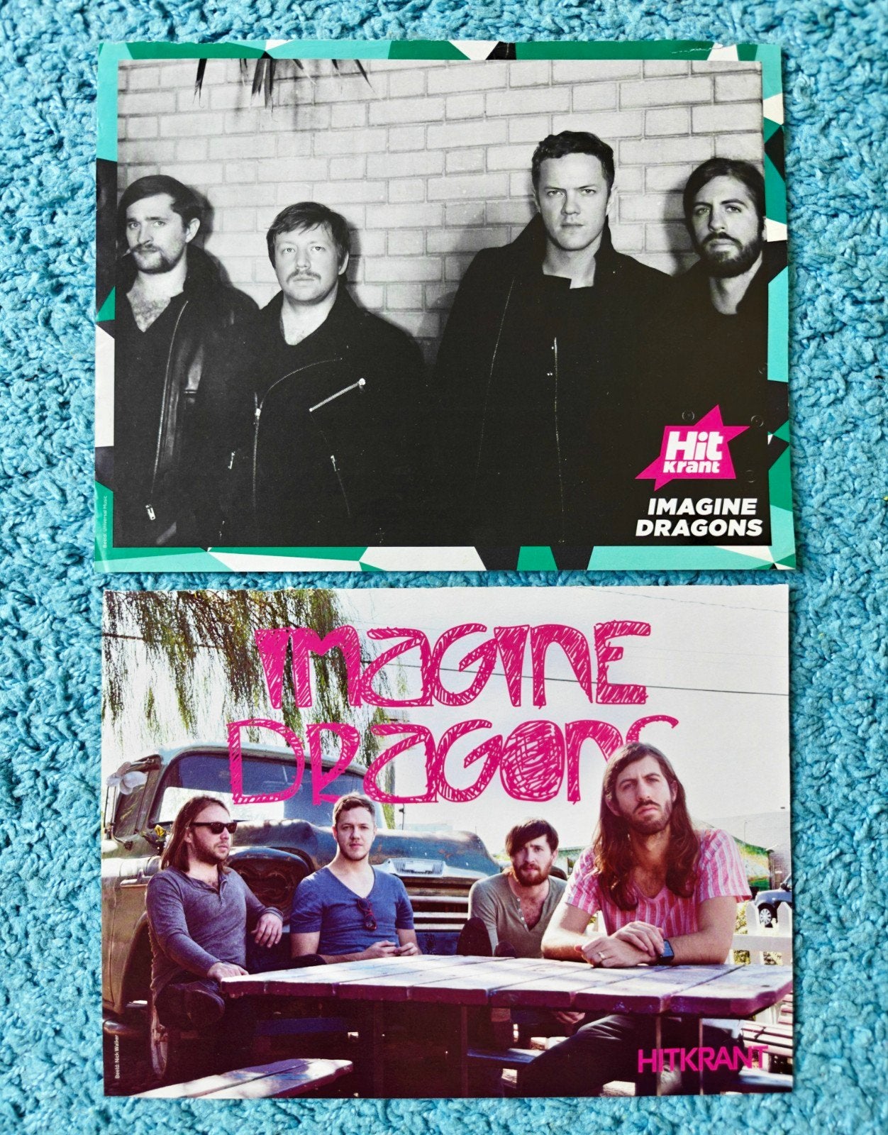 Imagine Dragons posters hitkrant, A4 of kleiner, Rechthoekig Liggend, Nieuw, Ophalen of Verzenden