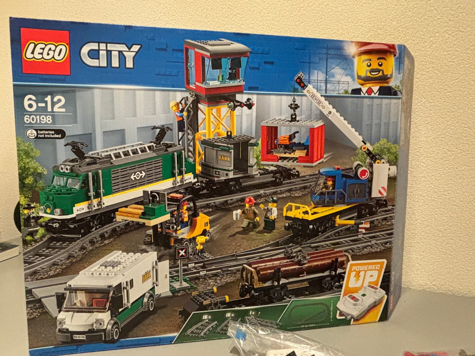 Lego City vrachttrein 60198, City, Lego, Ophalen of Verzenden, Zo goed als nieuw