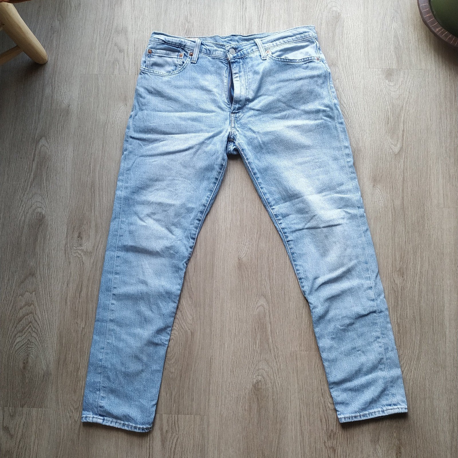 Levi's Premium 512 Jeans - Lichtblauw - W32 L30, Levi's Premium, Blauw, Overige jeansmaten, Ophalen of Verzenden