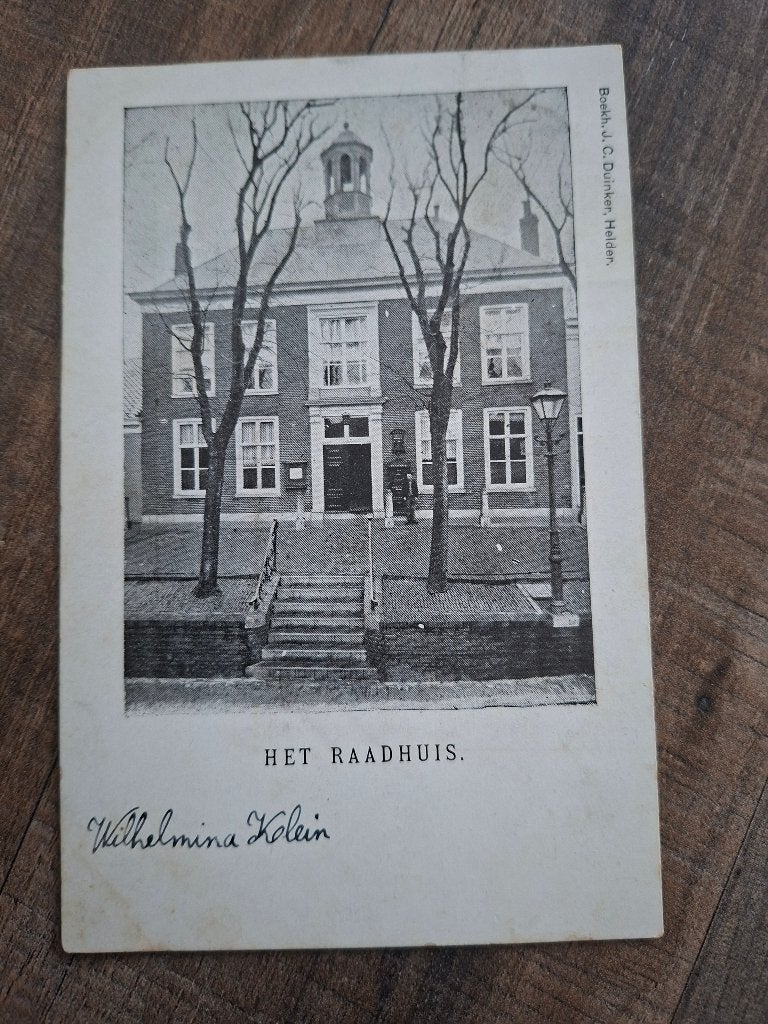 den helder, Verzamelen, Ansichtkaarten | Nederland, Ophalen of Verzenden, Voor 1920, Gelopen, Noord-Holland