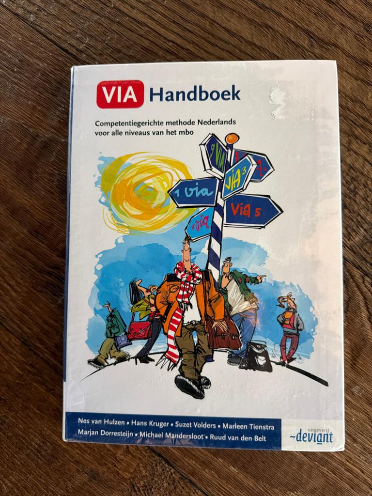VIA Handboek Nederlands mbo - Competentiegericht, Boeken, Ophalen of Verzenden, Zo goed als nieuw, Overige niveaus, Nederlands