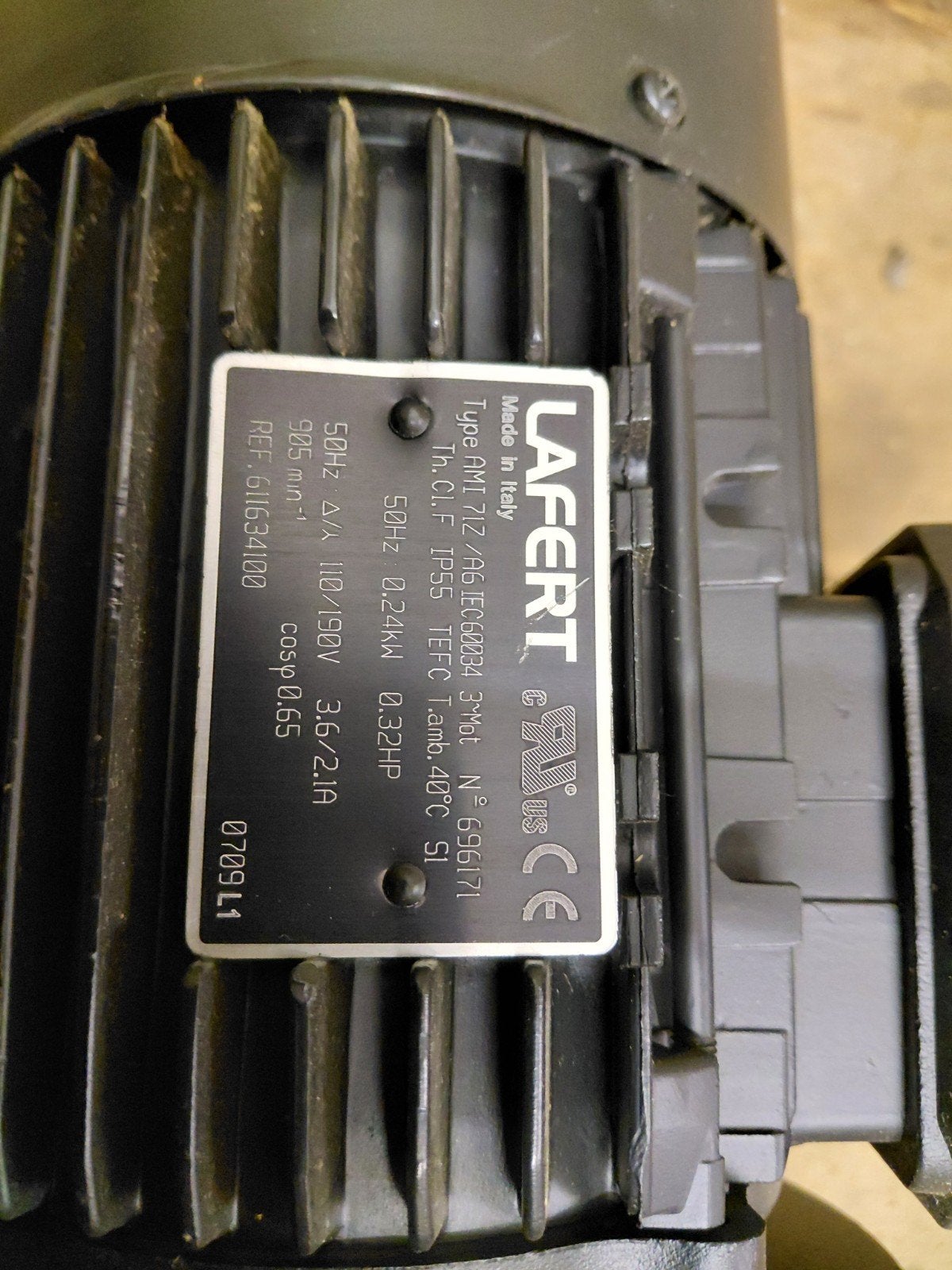Motor met reductor, Ophalen of Verzenden, Elektromotor
