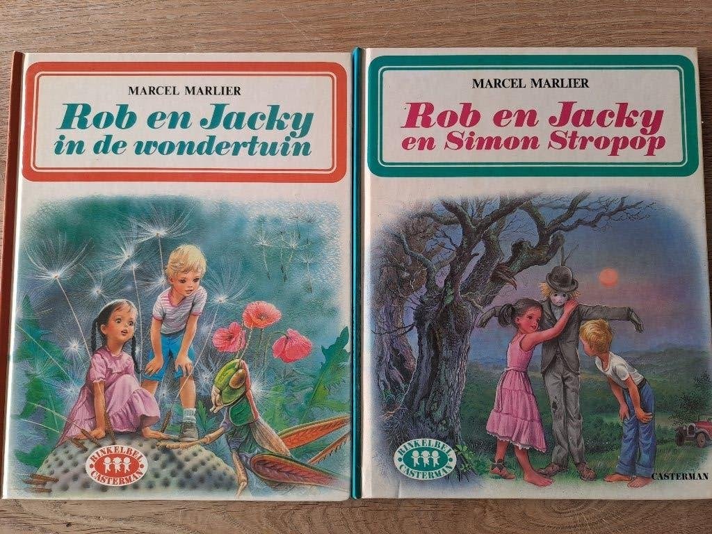 ROB EN JACKY. 2 X. MARCEL MARLIER., Gelezen, Fictie algemeen, Ophalen of Verzenden, Marcel Marlier