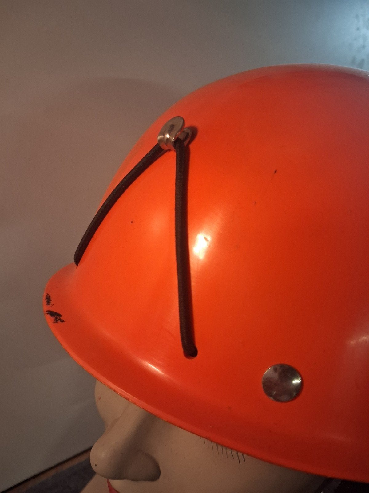 Vintage bergsport helm., Gebruikt, ., Ophalen of Verzenden, .