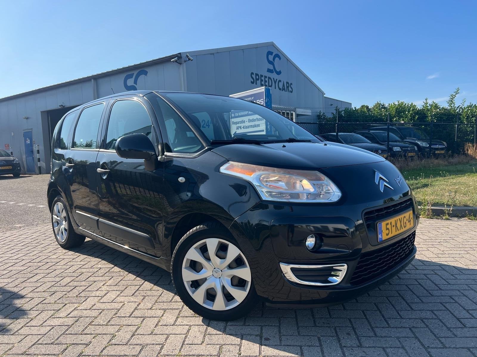 Citroen C3 Picasso 1.6 VTi Aura 2010 Cruise Airco Trekhaak, Voorwielaandrijving, Euro 5, Stof, Gebruikt