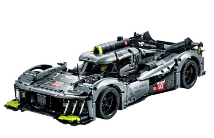 LEGO Technic PEUGEOT 9X8 24H Le Mans Hypercar - 42156, Inclusief instructies, Lego, Ophalen of Verzenden, Zo goed als nieuw