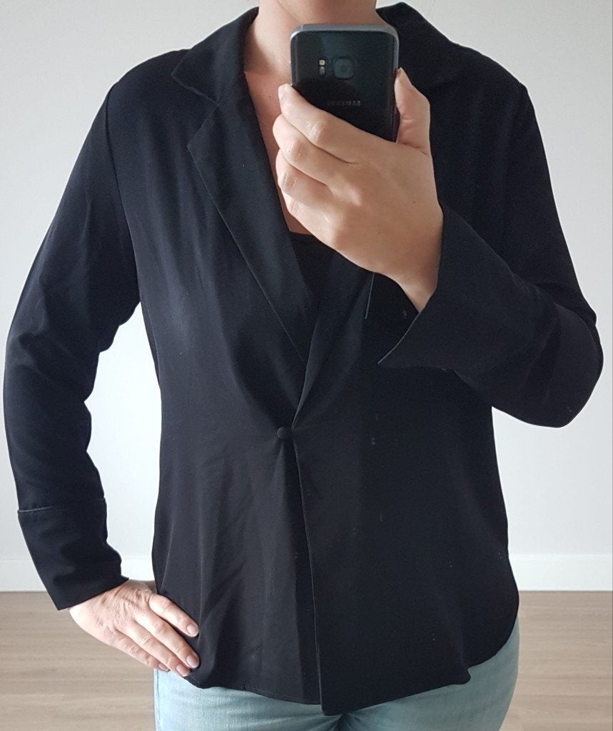 Blouse Chique Zwart 38 Ongedragen, Verzenden, Nieuw, Maat 38/40 (M), Zwart