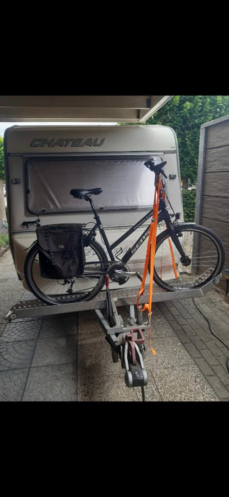 Motor / Scooter mee caravan, Ophalen of Verzenden