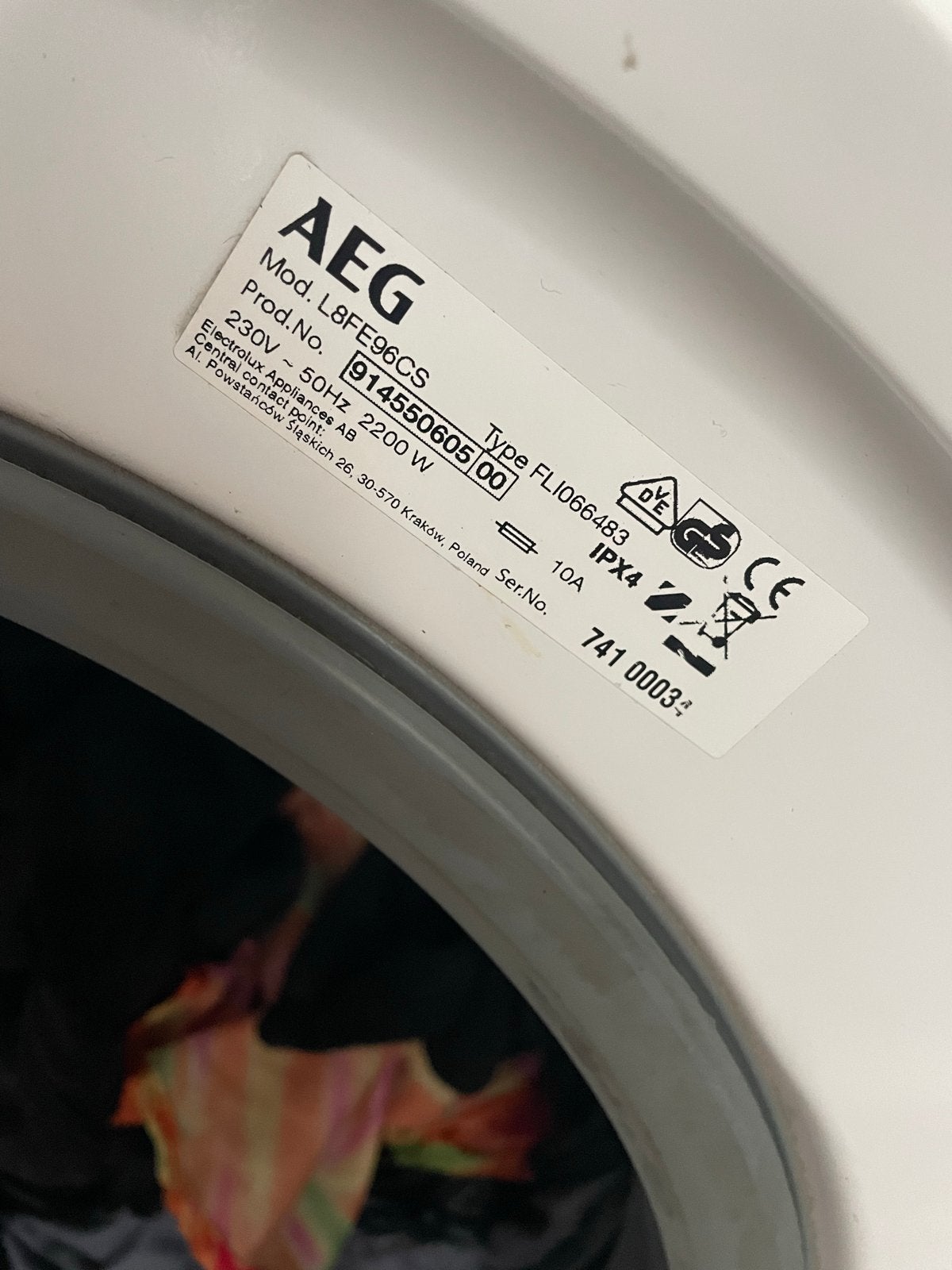 AEG 8000 Serie Lavamat ÖKOMix Wasmachine - 9 kg, 1600 toeren, Witgoed en Apparatuur, Ophalen, 8 tot 10 kg, 85 tot 90 cm, 1600 toeren of meer