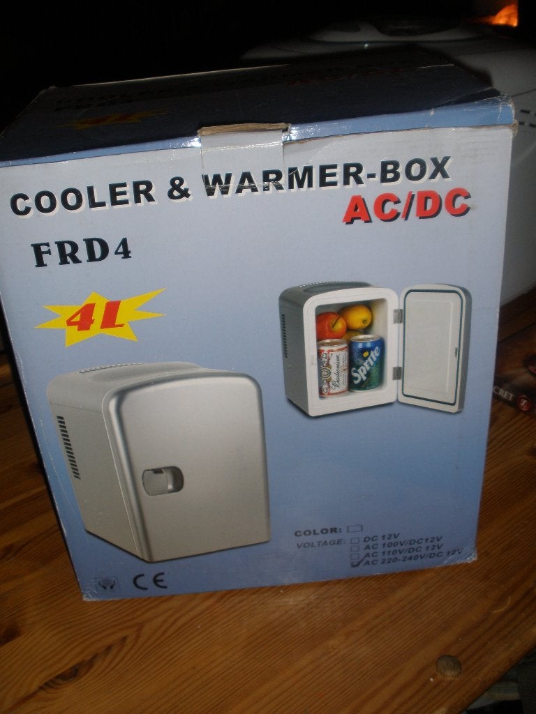 kleine koelkast/warmhouder, Ophalen