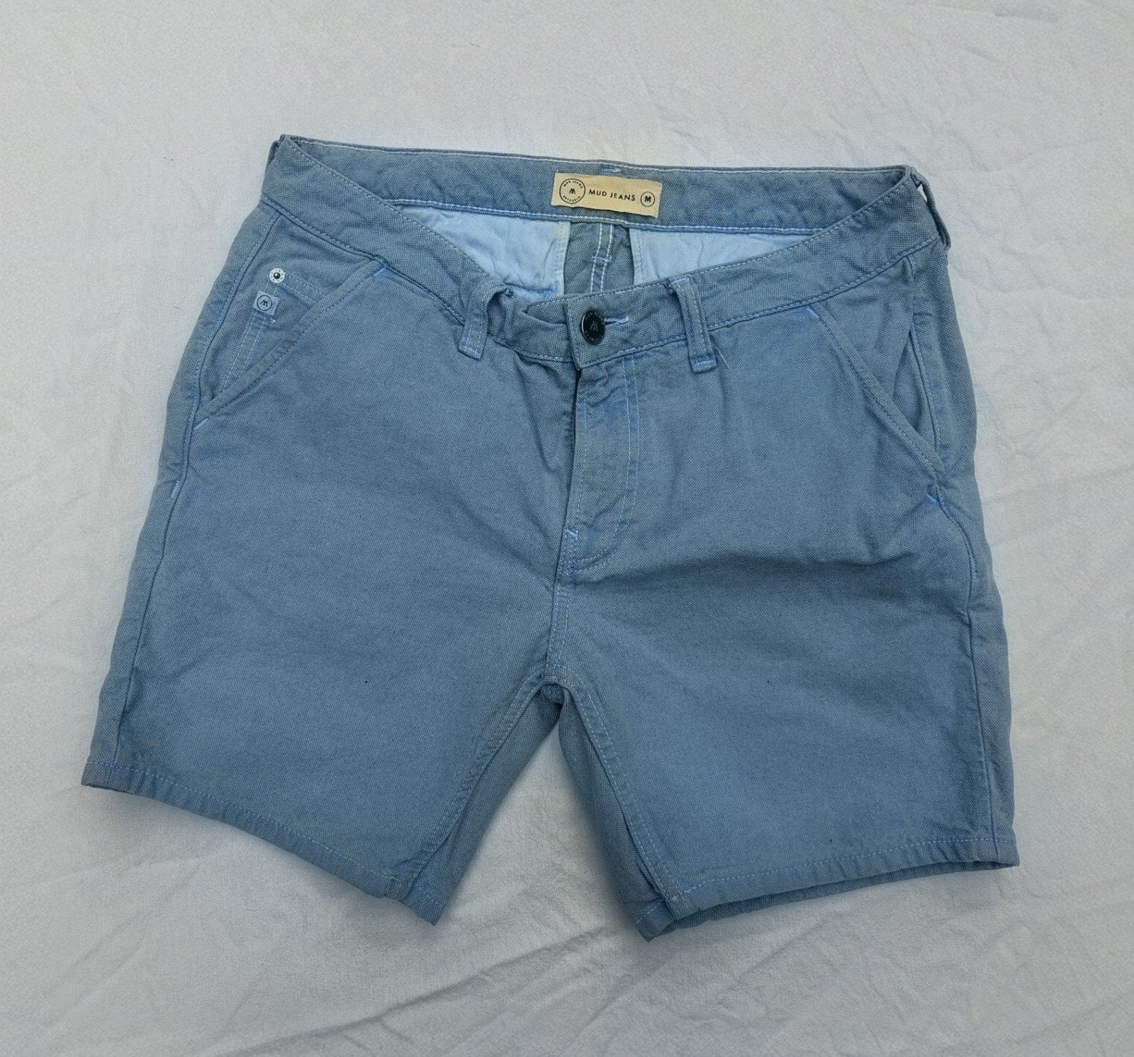 MUD JEANS Luca Short medium - Heren korte broek, Mud Jeans, Ophalen of Verzenden, Gedragen, Maat 48/50 (M)