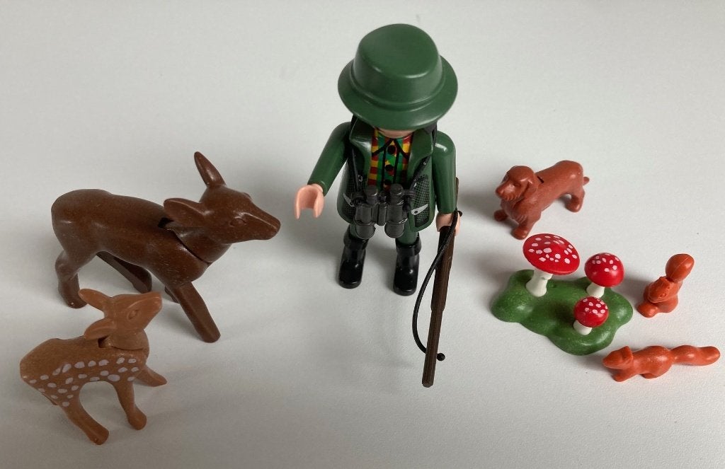 playmobil 4938 boswachter, Gebruikt, Complete set, Ophalen of Verzenden, Figuren