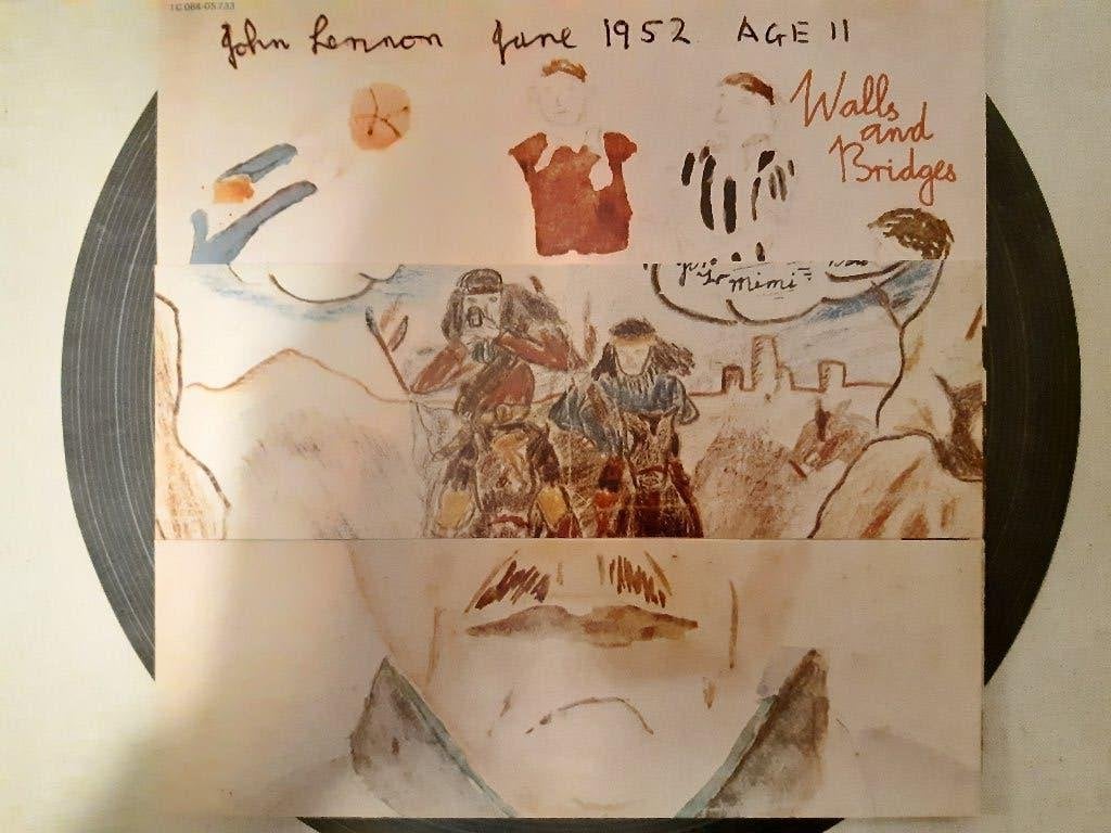 John Lennon - Walls and Bridges, Cd's en Dvd's, Vinyl | Rock, Gebruikt, Ophalen of Verzenden, 1970 - 1979, 12 inch