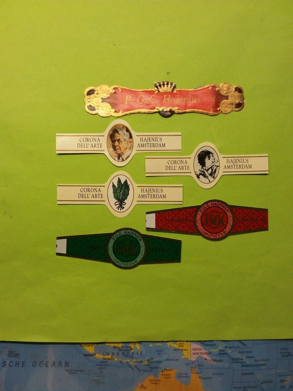falcon Sigarenbandjes merken 13, Verzamelen, Ophalen of Verzenden, Zo goed als nieuw, Sigarenbandjes