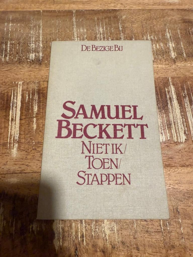 Niet ik / Toen / Stappen - Samuel Beckett, Boeken, Gelezen, Ophalen of Verzenden, Samuel Beckett, Toneel