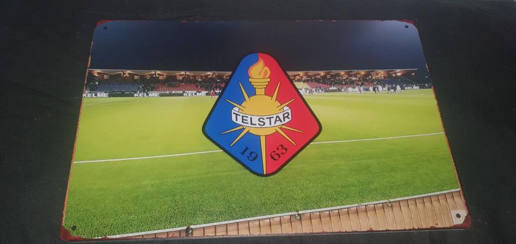 Wandbord telstar, Verzamelen, Sportartikelen en Voetbal, Ophalen of Verzenden, Nieuw, Overige binnenlandse clubs, Overige typen