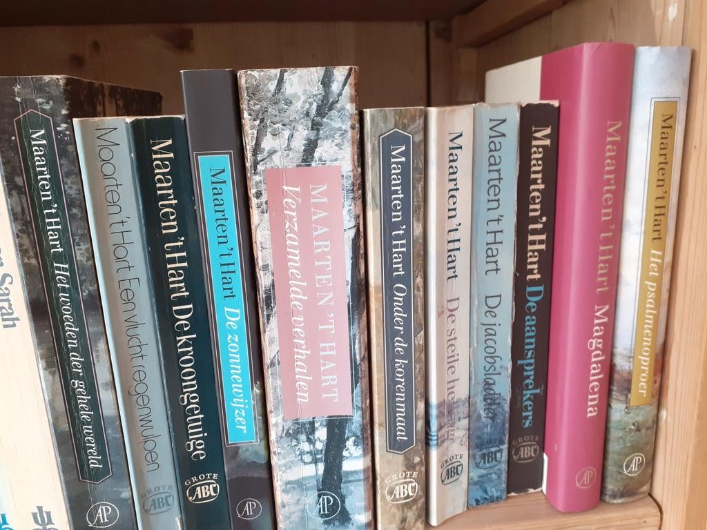 11 boeken van Maarten 't Hart - Diverse titels, Ophalen of Verzenden