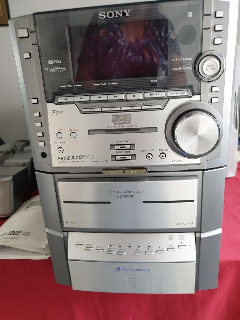 sony midi toren, Ophalen, Gebruikt, Tuner of Radio, Sony