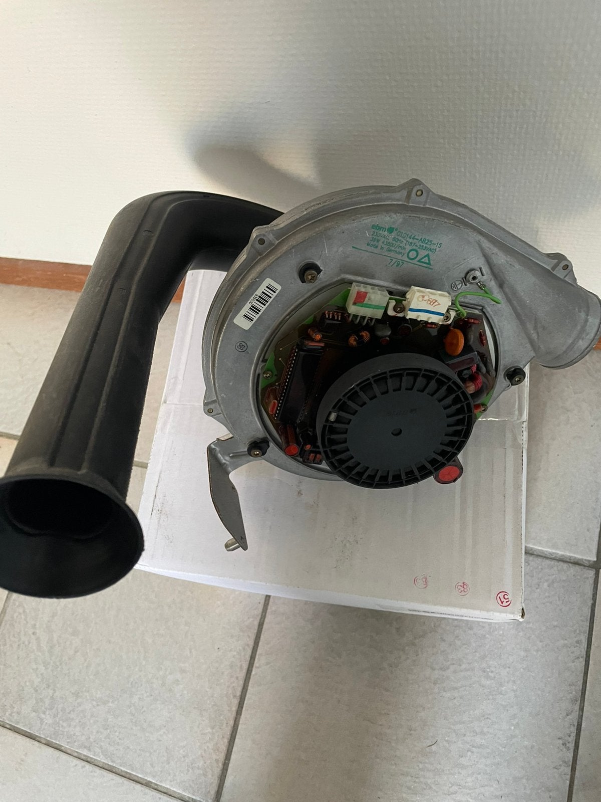 Nefit ventilator, Gebruikt, Minder dan 30 cm, Hoog rendement (Hr), Cv-ketel of Combi-ketel