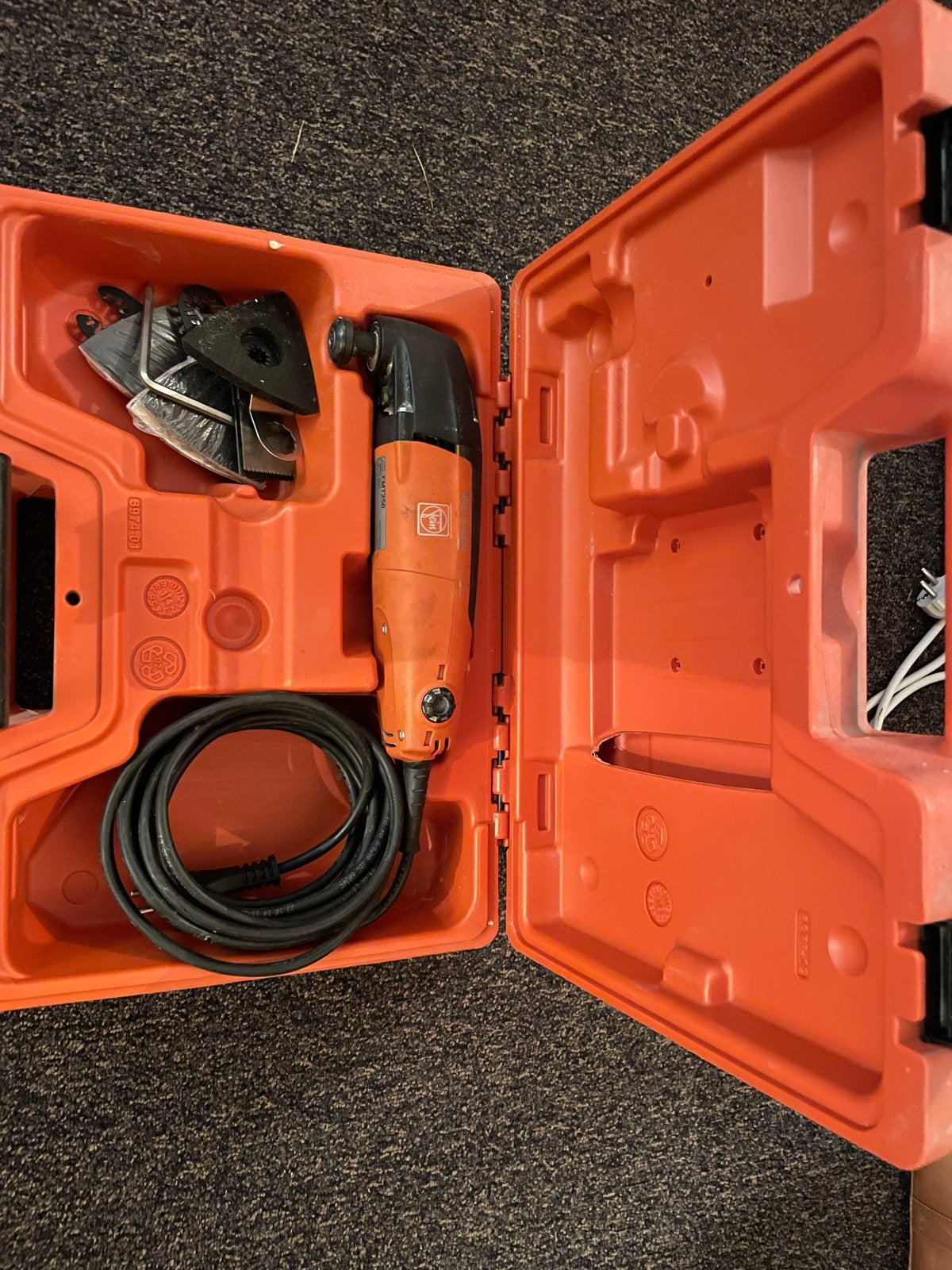 Fein Multimaster FMT250 Multitool in koffer, Ophalen of Verzenden, Gebruikt, Multitool, Overige merken