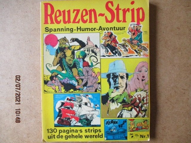 adv4900 reuzen-strip, Eén stripboek, Ophalen, Gelezen