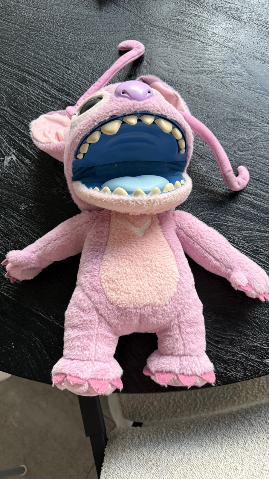 Disney Angel knuffel Lilo & Stitch roze, Kinderen en Baby's, Speelgoed | Knuffels en Pluche, Gebruikt, Disney, Overige typen, Ophalen of Verzenden