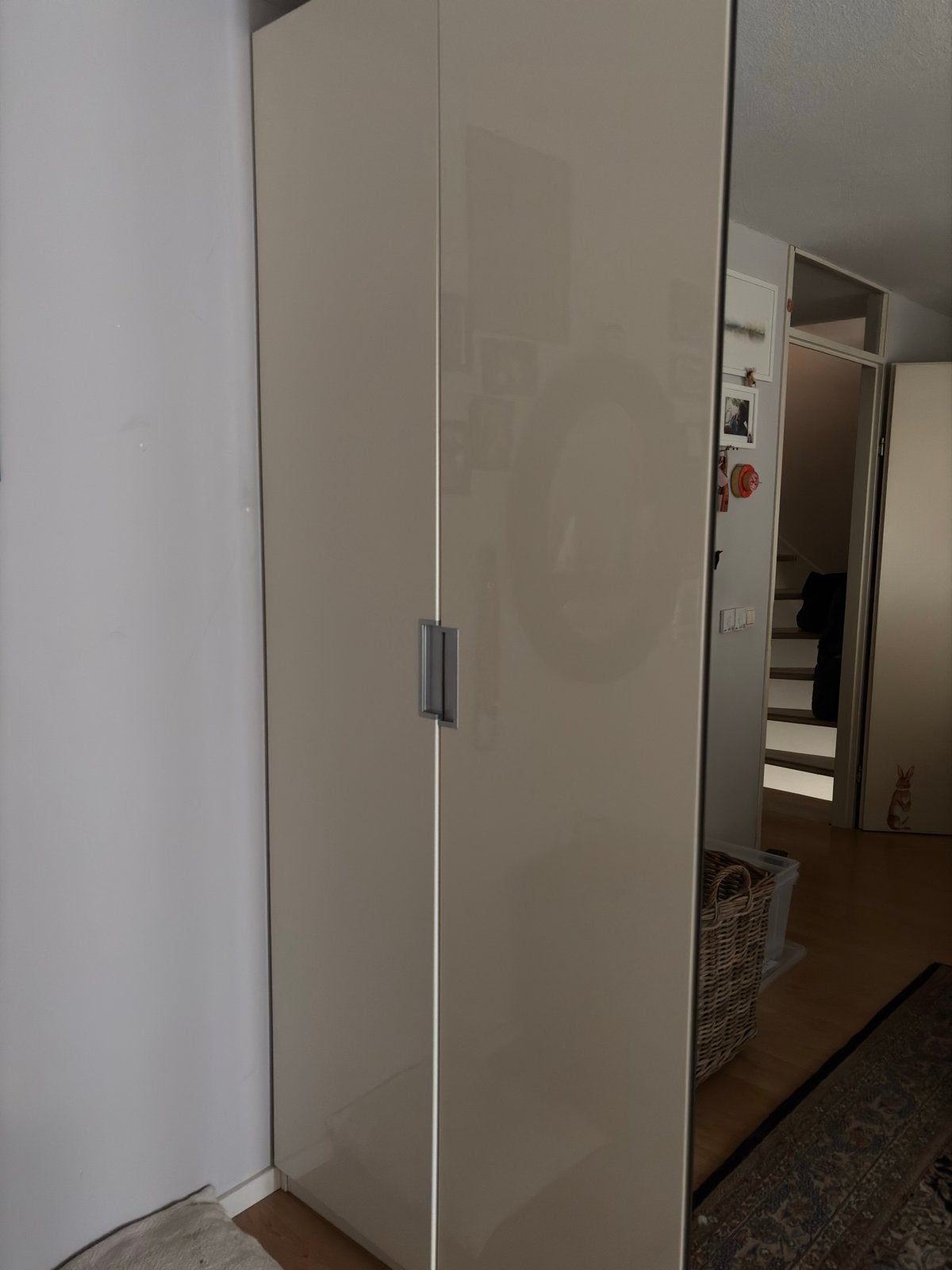 4 IKEA Pax deuren H236 hoogglans wit, Huis en Inrichting, Kasten | Kledingkasten, Ophalen, Overige materialen, Gebruikt, 200 cm of meer