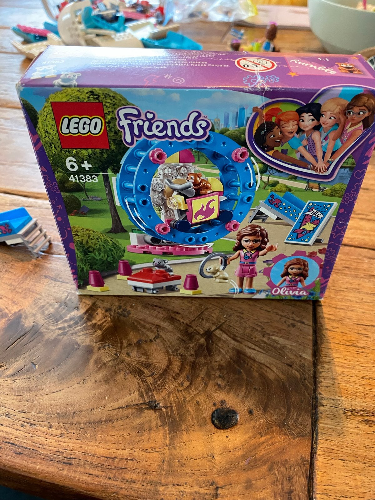 Lego Friends 41383 Olivia's Hamsterspeeltuin, Lego, Friends, Ophalen of Verzenden, Zo goed als nieuw
