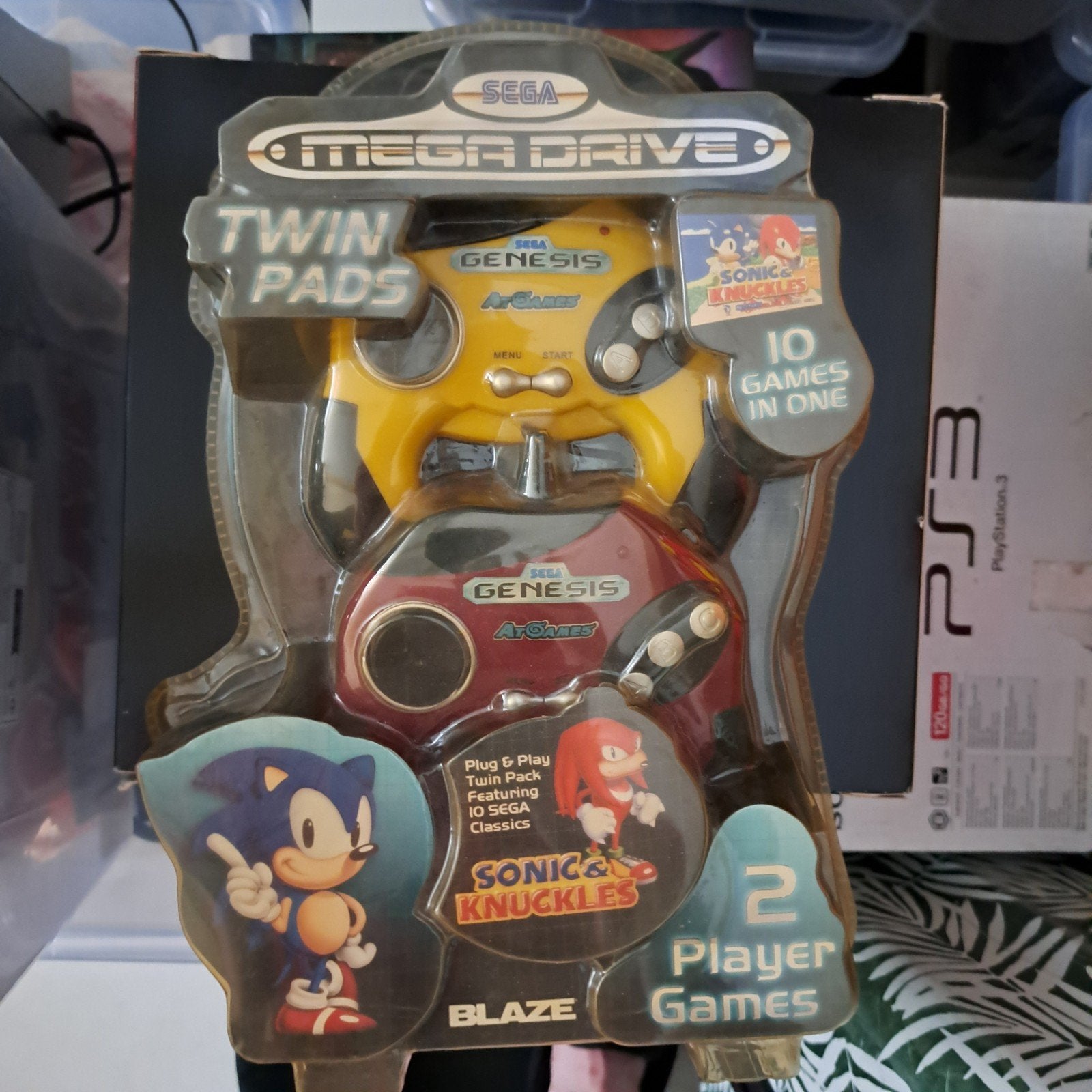 Sega Mega Drive Plug & Play Twin Pack Sonic & Knuckles, Spelcomputers en Games, Spelcomputers | Sega, Ophalen of Verzenden
