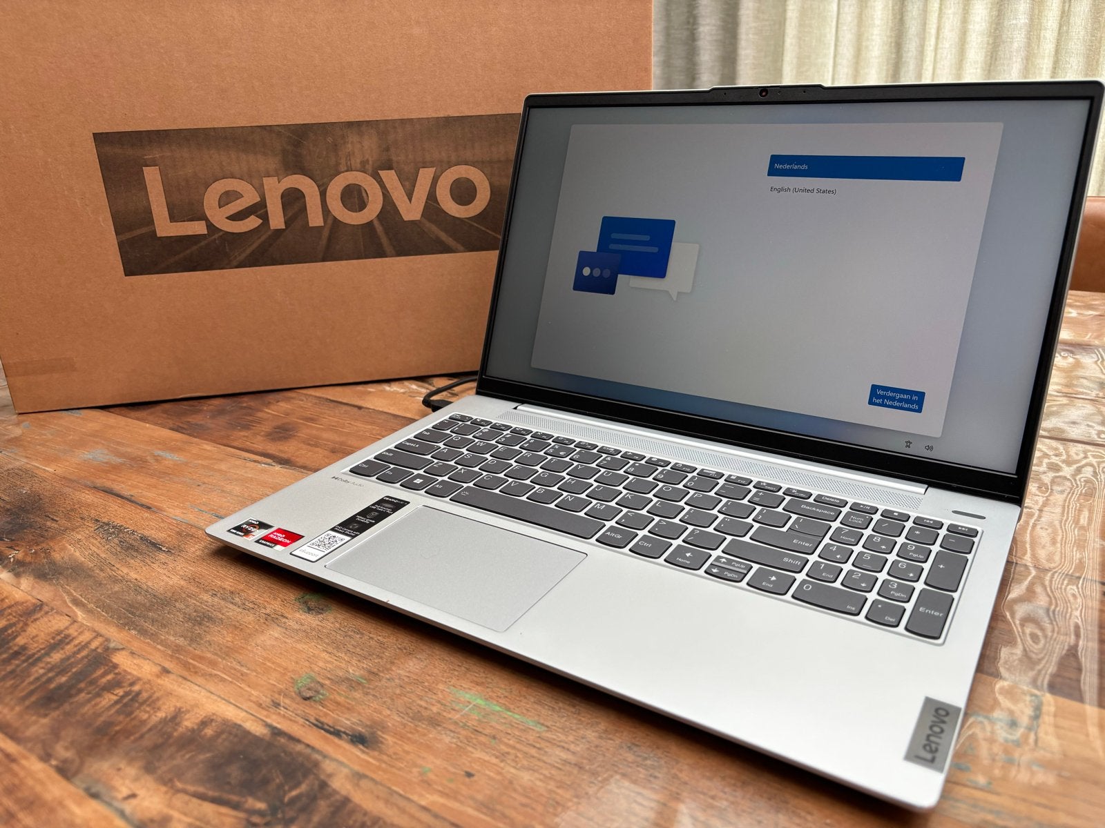 Lenovo IdeaPad 5 15ABA7 R5 8G 512G 11H - Nieuwstaat, Computers en Software, Ophalen, 2 tot 3 Ghz, 8 GB, Zo goed als nieuw