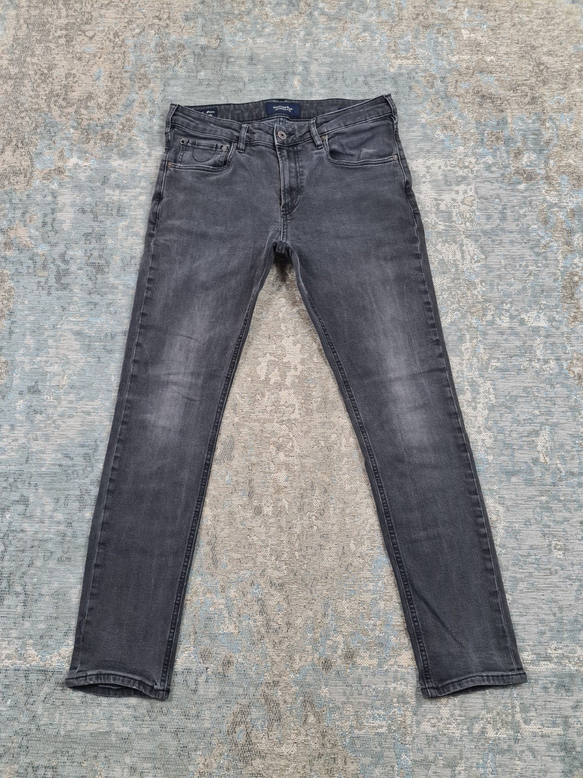 Scotch and Soda SKIM W32 L30 Skinny STRETCH Bronno3230 Grey, https://scotch-soda.eu/pages/contact, W32 (confectie 46) of kleiner